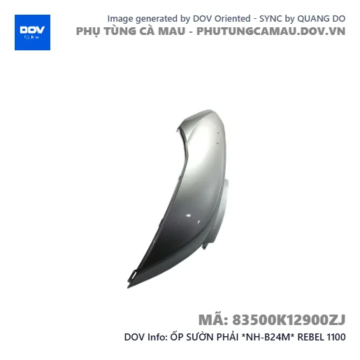 ỐP SƯỜN PHẢI *NH-B24M* REBEL 1100 — 83500K12900ZJ