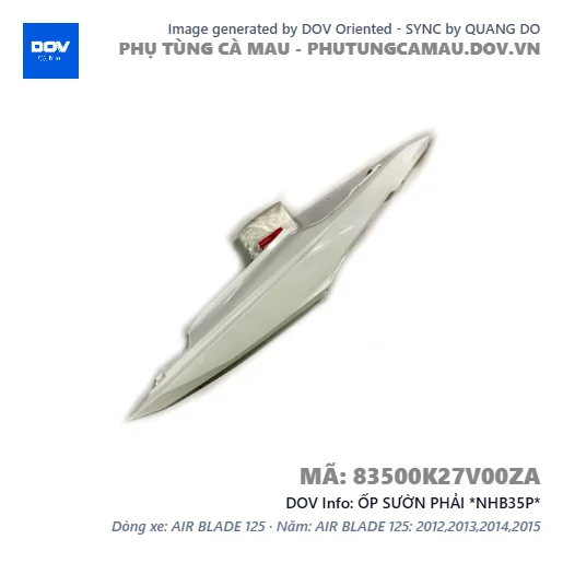 ỐP SƯỜN PHẢI *NHB35P*  — 83500K27V00ZA
