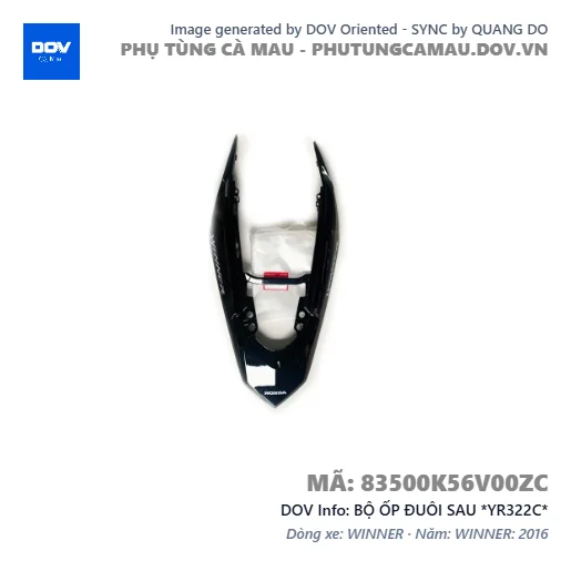 BỘ ỐP ĐUÔI SAU *YR322C*  — 83500K56V00ZC