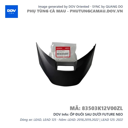 ỐP ĐUÔI SAU DƯỚI FUTURE NEO — 83503K12V00ZL
