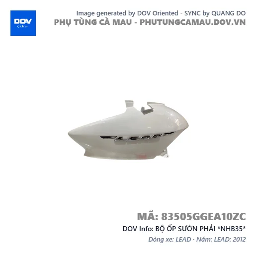 BỘ ỐP SƯỜN PHẢI *NHB35*  — 83505GGEA10ZC