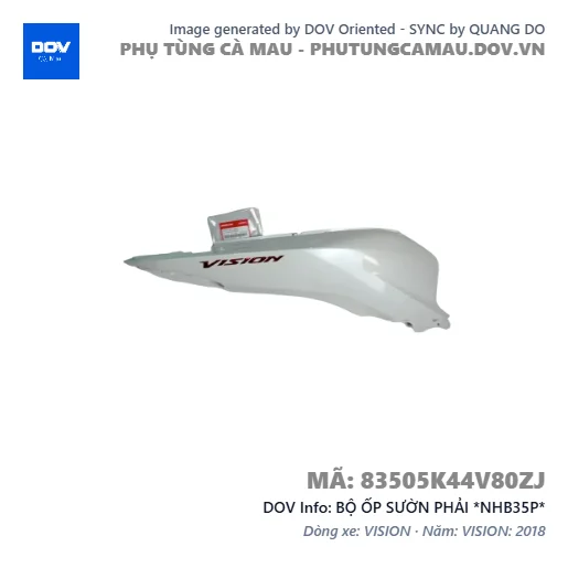 BỘ ỐP SƯỜN PHẢI *NHB35P*  — 83505K44V80ZJ