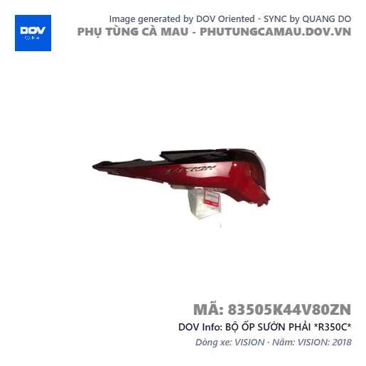 BỘ ỐP SƯỜN PHẢI *R350C*  — 83505K44V80ZN