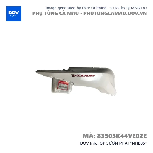 ỐP SƯỜN PHẢI *NHB35*  — 83505K44VE0ZE