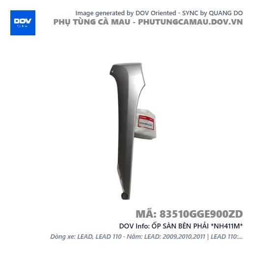 ỐP SÀN BÊN PHẢI *NH411M*  — 83510GGE900ZD