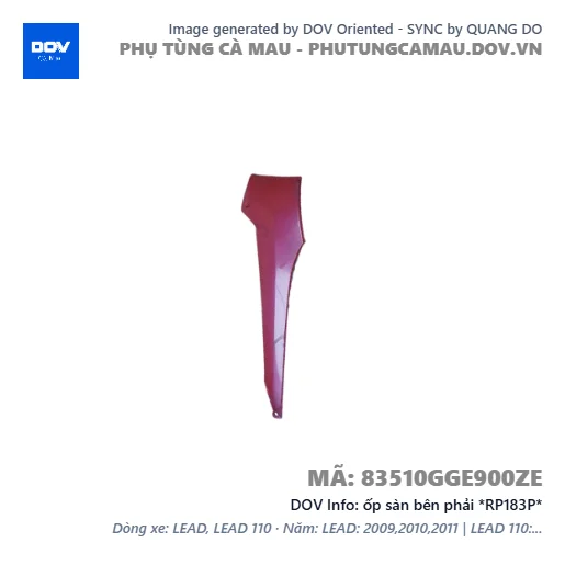 ốp sàn bên phải *RP183P*  — 83510GGE900ZE