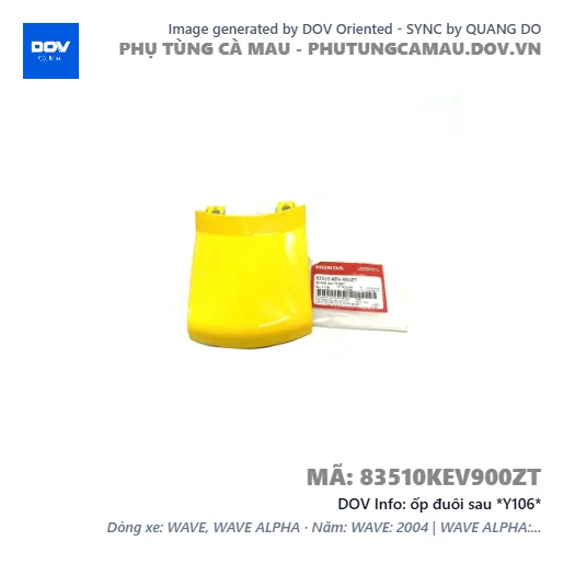ốp đuôi sau *Y106*  — 83510KEV900ZT