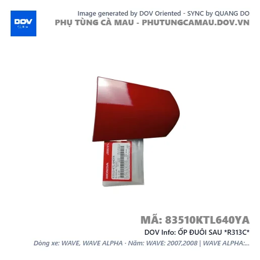 ỐP ĐUÔI SAU *R313C*  — 83510KTL640YA
