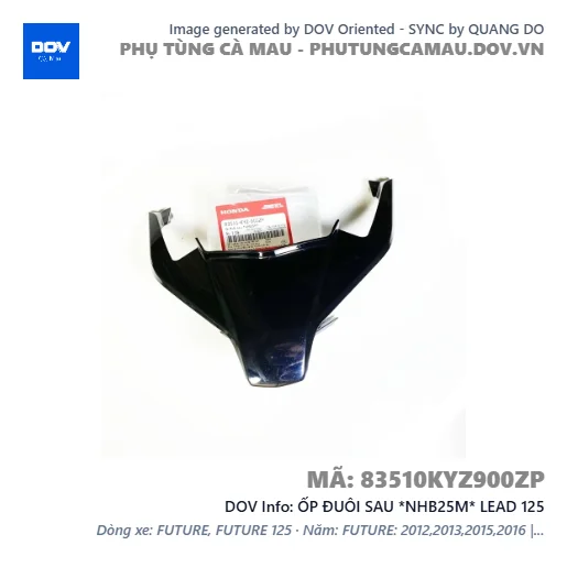 ỐP ĐUÔI SAU *NHB25M* LEAD 125 — 83510KYZ900ZP