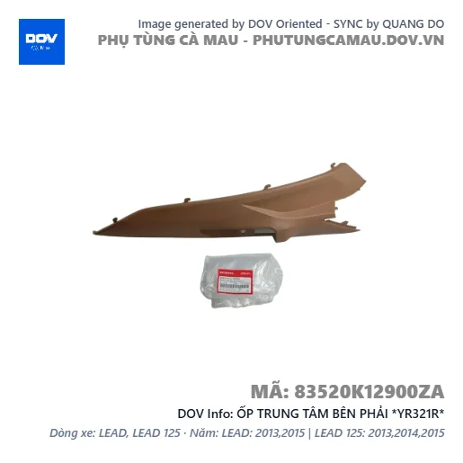 ỐP TRUNG TÂM BÊN PHẢI *YR321R*  — 83520K12900ZA