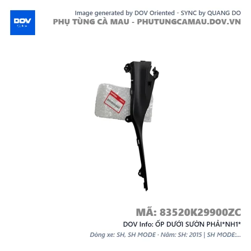ỐP DƯỚI SƯỜN PHẢI*NH1*  — 83520K29900ZC