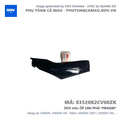 ỐP SÀN PHẢI *PB426M*  — 83520K2CV00ZK