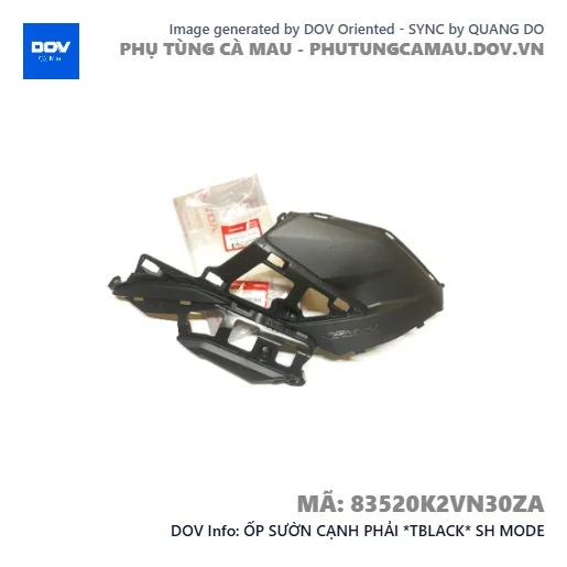 ỐP SƯỜN CẠNH PHẢI *TBLACK* SH MODE — 83520K2VN30ZA