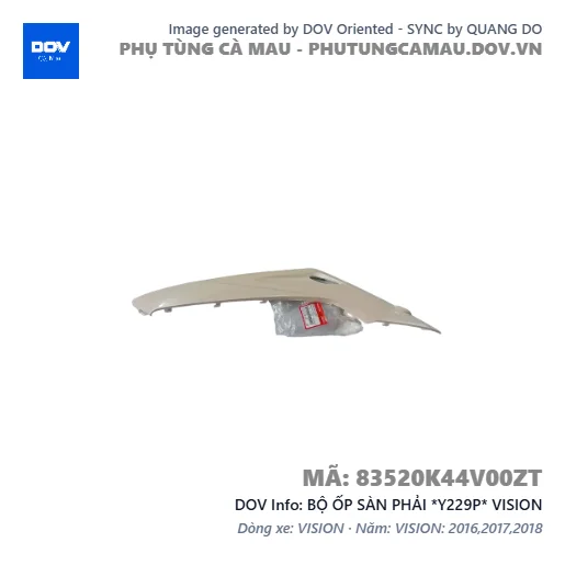 BỘ ỐP SÀN PHẢI *Y229P* VISION — 83520K44V00ZT