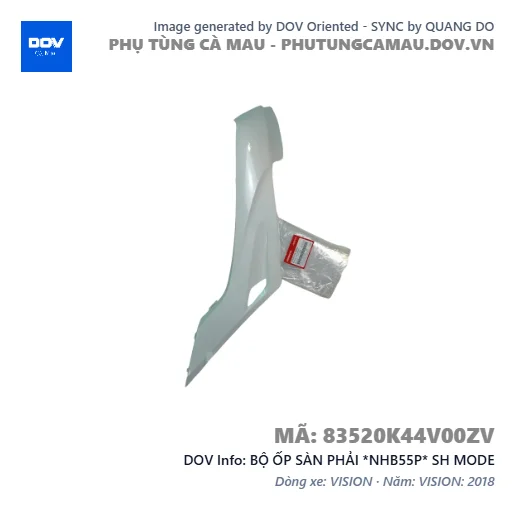 BỘ ỐP SÀN PHẢI *NHB55P* SH MODE — 83520K44V00ZV