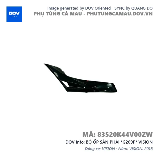 BỘ ỐP SÀN PHẢI *G209P* VISION — 83520K44V00ZW