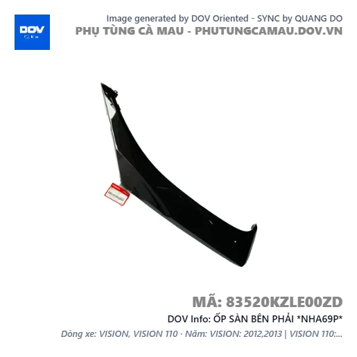 ỐP SÀN BÊN PHẢI *NHA69P* — 83520KZLE00ZD
