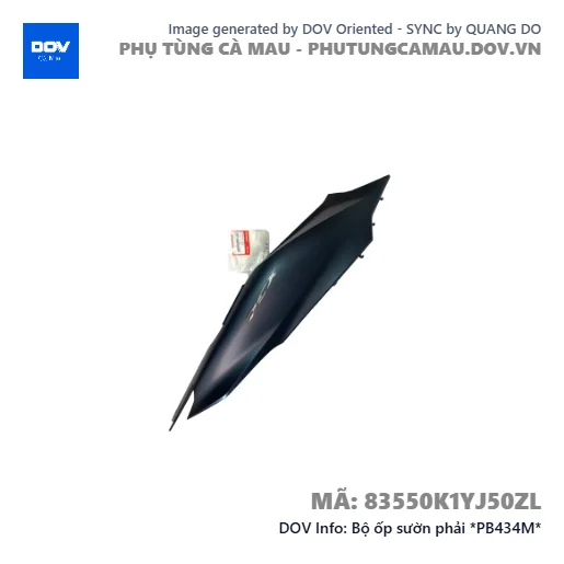 Bộ ốp sườn phải *PB434M*  — 83550K1YJ50ZL