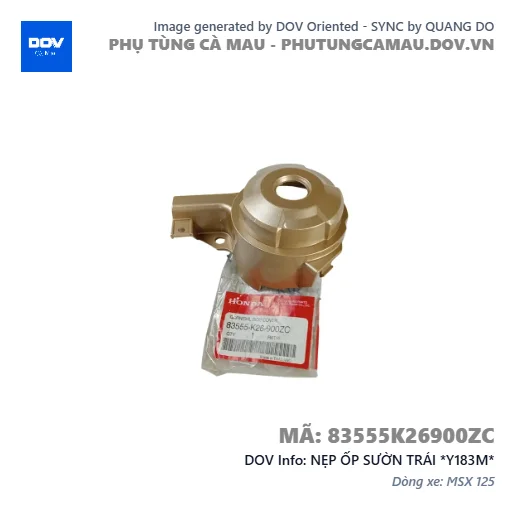 NẸP ỐP SƯỜN TRÁI *Y183M*  — 83555K26900ZC