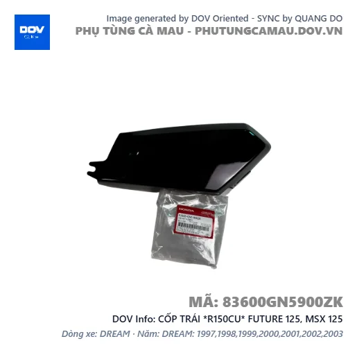 CỐP TRÁI *R150CU* FUTURE 125, MSX 125 — 83600GN5900ZK
