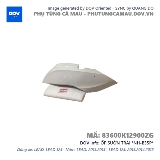 ỐP SƯỜN TRÁI *NH-B35P*  — 83600K12900ZG