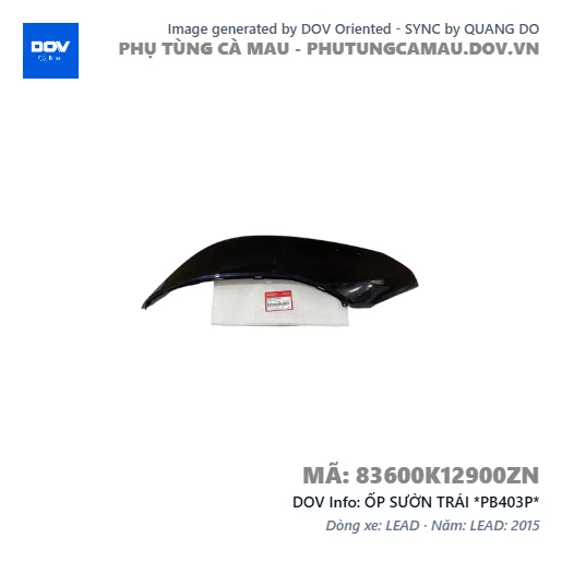 ỐP SƯỜN TRÁI *PB403P*  — 83600K12900ZN