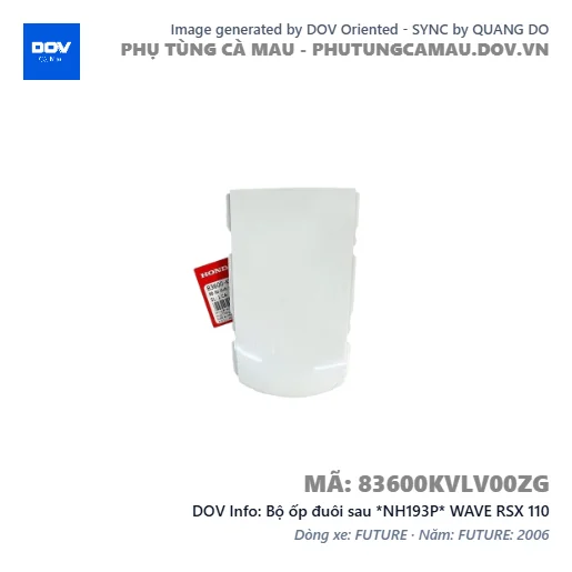Bộ ốp đuôi sau *NH193P* WAVE RSX 110 — 83600KVLV00ZG