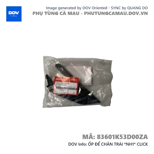 ỐP ĐỂ CHÂN TRÁI *NH1* CLICK — 83601K53D00ZA