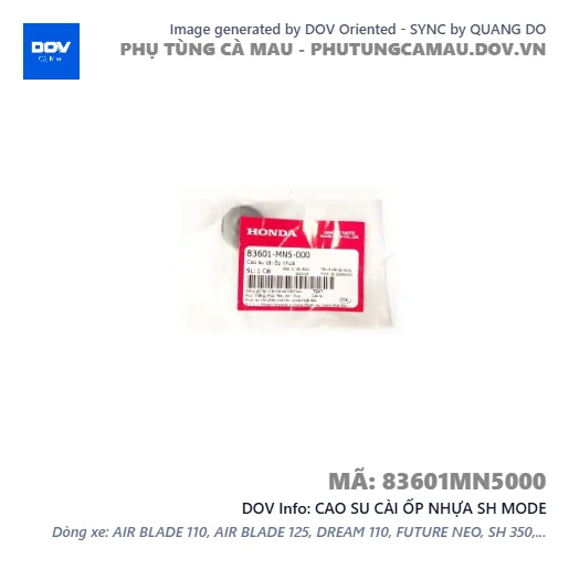 CAO SU CÀI ỐP NHỰA SH MODE — 83601MN5000