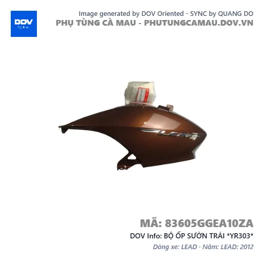 BỘ ỐP SƯỜN TRÁI *YR303*  — 83605GGEA10ZA
