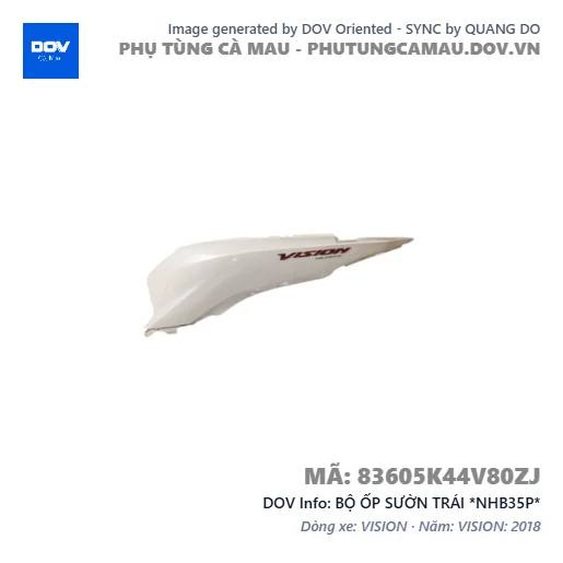 BỘ ỐP SƯỜN TRÁI *NHB35P*  — 83605K44V80ZJ