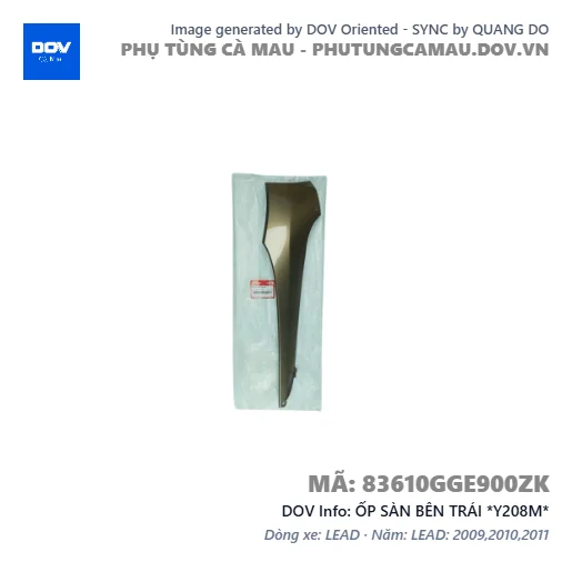 ỐP SÀN BÊN TRÁI *Y208M*  — 83610GGE900ZK
