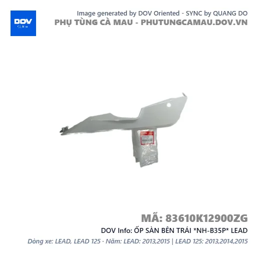 ỐP SÀN BÊN TRÁI *NH-B35P* LEAD — 83610K12900ZG