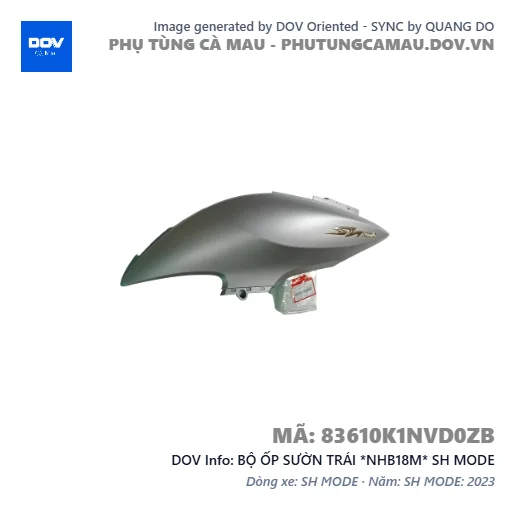BỘ ỐP SƯỜN TRÁI *NHB18M* SH MODE — 83610K1NVD0ZB