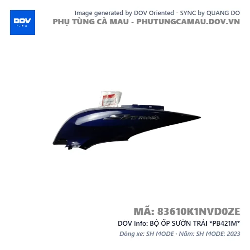 BỘ ỐP SƯỜN TRÁI *PB421M*  — 83610K1NVD0ZE