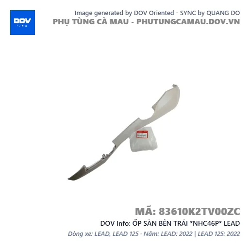 ỐP SÀN BÊN TRÁI *NHC46P* LEAD — 83610K2TV00ZC