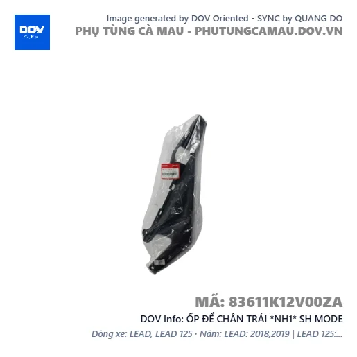 ỐP ĐỂ CHÂN TRÁI *NH1* SH MODE — 83611K12V00ZA