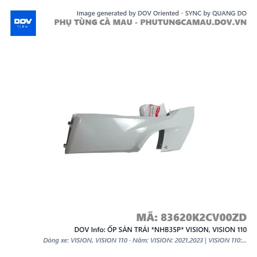 ỐP SÀN TRÁI *NHB35P* VISION, VISION 110 — 83620K2CV00ZD