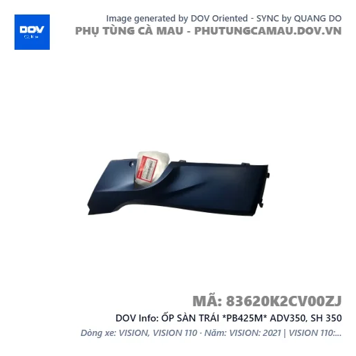 ỐP SÀN TRÁI *PB425M* ADV350, SH 350 — 83620K2CV00ZJ