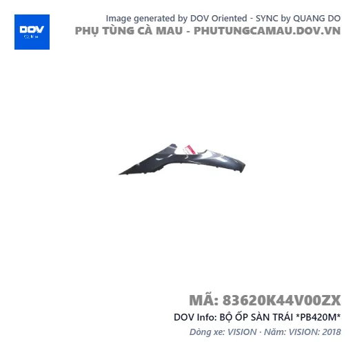 BỘ ỐP SÀN TRÁI *PB420M*  — 83620K44V00ZX