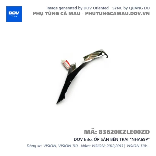 ỐP SÀN BÊN TRÁI *NHA69P*  — 83620KZLE00ZD