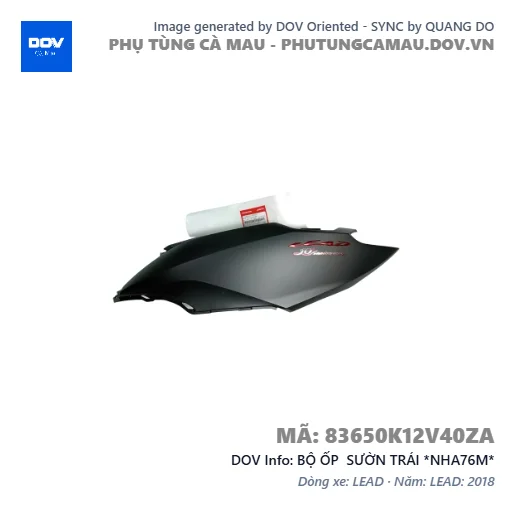 BỘ ỐP  SƯỜN TRÁI *NHA76M*  — 83650K12V40ZA