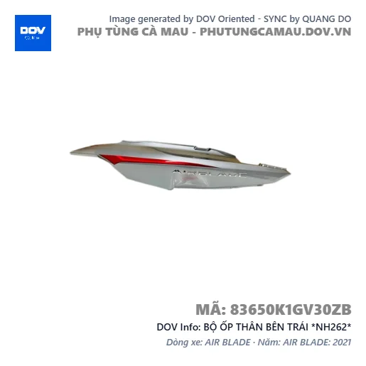 BỘ ỐP THÂN BÊN TRÁI *NH262*  — 83650K1GV30ZB