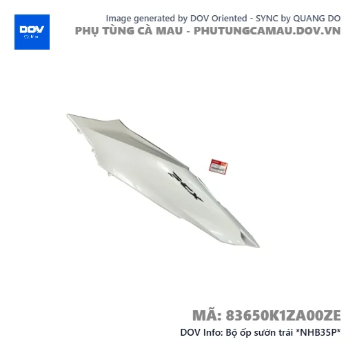 Bộ ốp sườn trái *NHB35P*  — 83650K1ZA00ZE