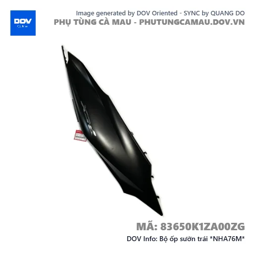 Bộ ốp sườn trái *NHA76M* — 83650K1ZA00ZG