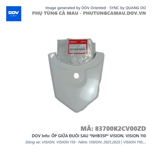 ỐP GIỮA ĐUÔI SAU *NHB35P* VISION, VISION 110 — 83700K2CV00ZD
