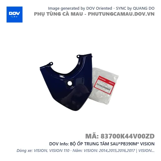 BỘ ỐP TRUNG TÂM SAU*PB390M* VISION — 83700K44V00ZD