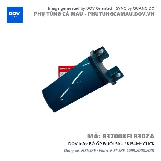 BỘ ỐP ĐUÔI SAU *B154M* CLICK — 83700KFL830ZA