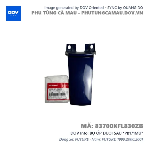BỘ ỐP ĐUÔI SAU *PB171MU*  — 83700KFL830ZB