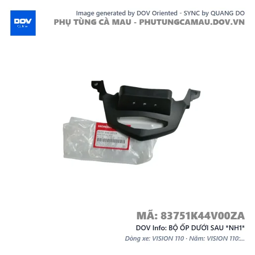 BỘ ỐP DƯỚI SAU *NH1*  — 83751K44V00ZA